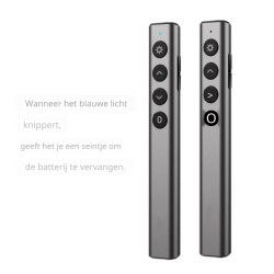 Dr. Phone-DrPhone LP1 Draadloze Laser Presenter - Powerpoint Presentation Clicker - RF 2,4 GHz – Zwart€ 29,95€ 24,75DrPhonePresenter8720118009703