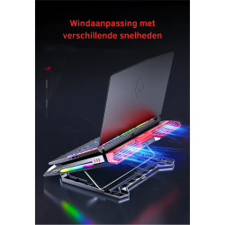 Dr. Phone-DrPhone ChillBase – Laptopstandaard Met Dual Fan Koelfunctie – RGB Verlichting – Instelbare Hoogte -12 tot 18 Inch€ 49,95€ 41,28Notebookstandaard