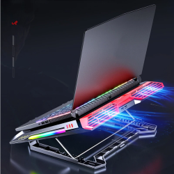 Dr. Phone-DrPhone ChillBase – Laptopstandaard Met Dual Fan Koelfunctie – RGB Verlichting – Instelbare Hoogte -12 tot 18 Inch€ 49,95€ 41,28Notebookstandaard