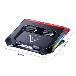 Dr. Phone-DrPhone ChillBase – Laptopstandaard Met Dual Fan Koelfunctie – RGB Verlichting – Instelbare Hoogte -12 tot 18 Inch€ 49,95€ 41,28Notebookstandaard