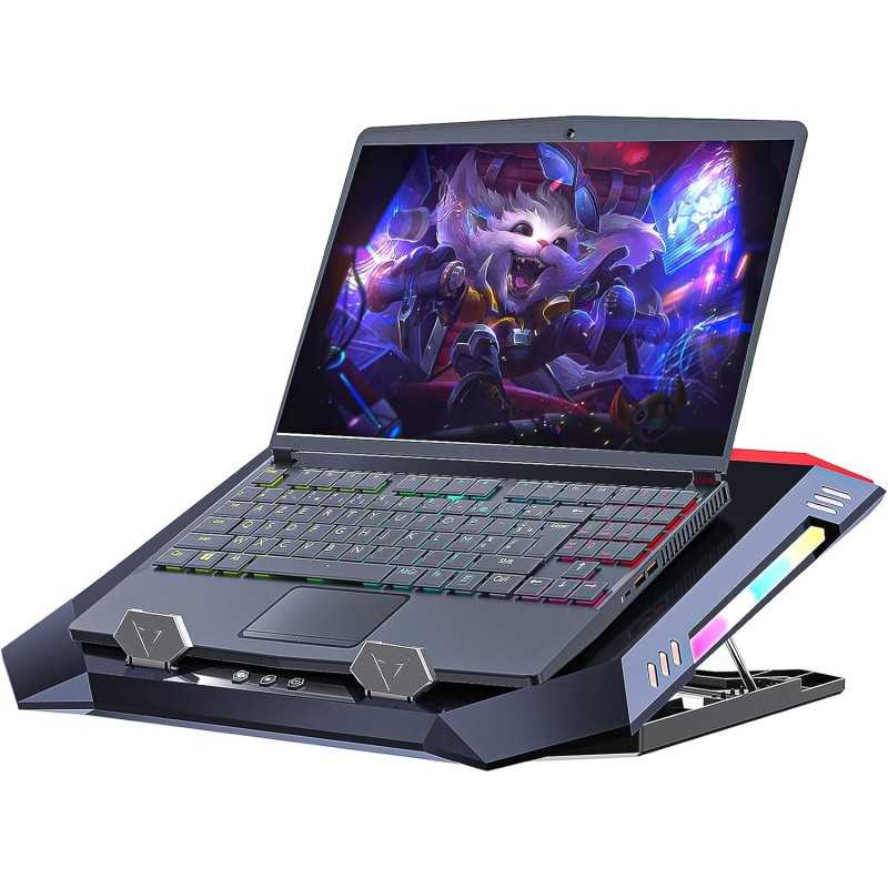 Dr. Phone-DrPhone ChillBase – Laptopstandaard Met Dual Fan Koelfunctie – RGB Verlichting – Instelbare Hoogte -12 tot 18 Inch€ 49,95€ 41,28Notebookstandaard