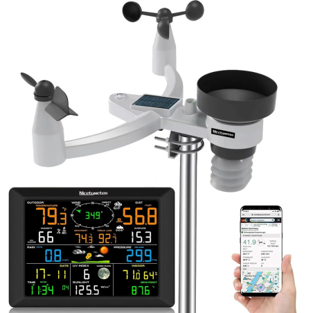Dr. Phone-DrPhone SkySense - 14-in-1 Wifi Weerstation – 10-inch Kleurenscherm - Realtime Weersvoorspellingen€ 249,95€ 206,57Home