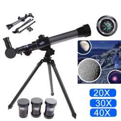 Dr. Phone-DrPhone SuperNovaX4 – Astronomische Kinder Telescoop Met 360° Draaibaar statief – Ingebouwde Kompas - 20x/30x/40x Vergroting€ 69,95€ 57,81Telescoop