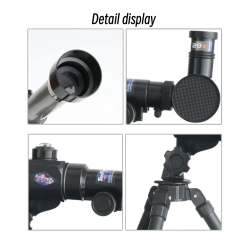Dr. Phone-DrPhone SuperNovaX4 – Astronomische Kinder Telescoop Met 360° Draaibaar statief – Ingebouwde Kompas - 20x/30x/40x Vergroting€ 69,95€ 57,81Telescoop