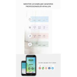 Dr. Phone-DrPhone Fitscale Light - Slimme Bluetooth Weegschaal met BIA - 10 Metingen, BMI, Vetpercentage, iOS/Android, max 180 kg€ 34,95€ 28,88DrPhoneHome