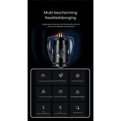 Dr. Phone-DrPhone UltraCompact - 200W Snelle Autolader - 2x USB - 20V 5A - Universele Oplader voor Telefoon, Tablet en Laptop€ 29,95€ 24,75DrPhoneAutoladers