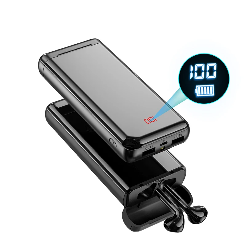 Dr. Phone-DrPhone SoundCharge - 10000 mAh Powerbank met Ingebouwde Oordoppen - LED Zaklamp - Bluetooth 5.0 – Veiligheidsbescherming€ 39,95€ 33,02Powerbanks / Accu's