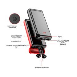 Dr. Phone-DrPhone SoundCharge - 10000 mAh Powerbank met Ingebouwde Oordoppen - LED Zaklamp - Bluetooth 5.0 – Veiligheidsbescherming€ 39,95€ 33,02Powerbanks / Accu's