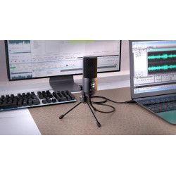 Dr. Phone-DrPhone SoundCore Slim - Condensator Studiomicrofoon - Studiokwaliteit Opname - USB Plug & Play - Cardioïde Patroon€ 74,95€ 61,94Microfoon