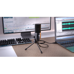Dr. Phone-DrPhone SoundCore Slim - Condensator Studiomicrofoon - Studiokwaliteit Opname - USB Plug & Play - Cardioïde Patroon€ 74,95€ 61,94Microfoon