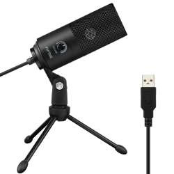 Dr. Phone-DrPhone SoundCore Slim - Condensator Studiomicrofoon - Studiokwaliteit Opname - USB Plug & Play - Cardioïde Patroon€ 74,95€ 61,94Microfoon