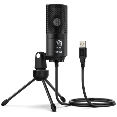 Dr. Phone-DrPhone SoundCore Slim - Condensator Studiomicrofoon - Studiokwaliteit Opname - USB Plug & Play - Cardioïde Patroon€ 74,95€ 61,94Microfoon