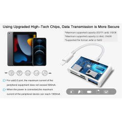 Dr. Phone-DrPhone MultiHub2 – 4-in-1 USB HUB - Supersnelle USB 3.0 - SD & MicroSD tot 512GB - Plug & Play - Dataoverdracht€ 24,95€ 20,62Hub