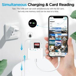 Dr. Phone-DrPhone MultiHub2 – 4-in-1 USB HUB - Supersnelle USB 3.0 - SD & MicroSD tot 512GB - Plug & Play - Dataoverdracht€ 24,95€ 20,62Hub