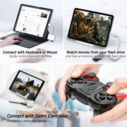 Dr. Phone-DrPhone MultiHub2 – 4-in-1 USB HUB - Supersnelle USB 3.0 - SD & MicroSD tot 512GB - Plug & Play - Dataoverdracht€ 24,95€ 20,62Hub