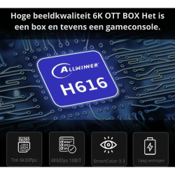 Dr. Phone-DrPhone GPU1 – Android Mediaspeler - 4GB RAM 32GB Opslag – FULL HD TV – TV Box - TV Speler - Android 10.0 – 2.4 / 5.0G WIFI€ 69,95€ 57,81Mediaspeler