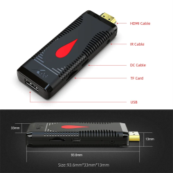 Dr. Phone-DrPhone NovaStream - HD Android TV Mediaplayer Stick – Android 10.0 – 1GB RAM 8GB ROM - H313 Quad-Core Cortex-A53 CPU€ 49,95€ 41,28Mediaplayer
