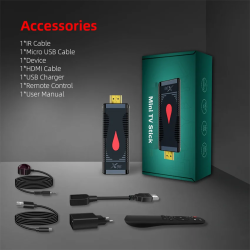 Dr. Phone-DrPhone NovaStream - HD Android TV Mediaplayer Stick – Android 10.0 – 1GB RAM 8GB ROM - H313 Quad-Core Cortex-A53 CPU€ 49,95€ 41,28Mediaplayer