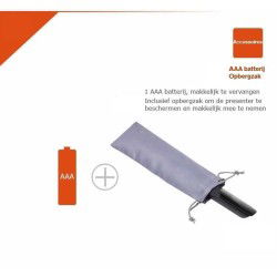 Dr. Phone-DrPhone LP2 - Draadloze Presenter - tot 100 Meter Bereik - 2.4Ghz USB Presentatie Klikker met Laserpointer€ 24,95€ 20,62Presenter