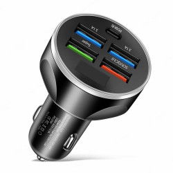 Dr. Phone-DrPhone QC18 – 250W 5 Poorts Auto Telefoonlader - PD & QC3.0 Snelladen - LED-Display & Spanningsbewaking€ 19,95€ 16,49Autoladers