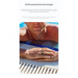 Dr. Phone-DrPhone RingSense V3 – Smart Ring - Europese ringmaat 54 - 5ATM Waterdicht – Slaapmonitor – Hartslagmeter - SpO2 + Case - Zilver€ 59,95€ 49,55DrPhoneDraagbare technology (Ring)