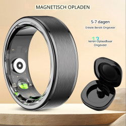 Dr. Phone-DrPhone RingSense V3 – Smart Ring - Europese ringmaat 54 - 5ATM Waterdicht – Slaapmonitor – Hartslagmeter - SpO2 + Case - Zilver€ 59,95€ 49,55DrPhoneDraagbare technology (Ring)