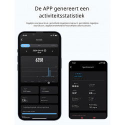 Dr. Phone-DrPhone RingSense V3 – Smart Ring - Europese ringmaat 54 - 5ATM Waterdicht – Slaapmonitor – Hartslagmeter - SpO2 + Case - Zilver€ 59,95€ 49,55DrPhoneDraagbare technology (Ring)