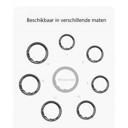 Dr. Phone-DrPhone RingSense V3 – Smart Ring - Europese ringmaat 54 - 5ATM Waterdicht – Slaapmonitor – Hartslagmeter - SpO2 + Case - Zilver€ 59,95€ 49,55DrPhoneDraagbare technology (Ring)
