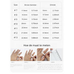Dr. Phone-DrPhone RingSense V3 – Smart Ring - Europese ringmaat 54 - 5ATM Waterdicht – Slaapmonitor – Hartslagmeter - SpO2 + Case - Zilver€ 59,95€ 49,55DrPhoneDraagbare technology (Ring)