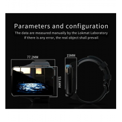 Dr. Phone-DrPhone SWX6 – 4G / GPS / WiFi SmartWatch - 4GB RAM + 64GB opslag - Dual Camera (5MP + 13MP) - Bluetooth 5.0 & WiFi€ 289,95€ 239,63Smartwatch