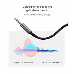 Dr. Phone-DrPhone LinkAudio2 – Premium USB-C naar AUX Kabel 3.5mm Jack | Hi-Fi Stereo Audio voor Onderweg & Thuis€ 14,95€ 12,36DrPhoneAdapter/Converter