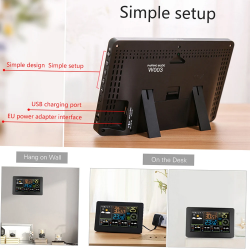 Dr. Phone-DrPhone WeatherTime – Digitale Wifi Weerstation – Met Mobiele App – Indoor & Outdoor Temperatuur – Barometer€ 89,95€ 74,34Home
