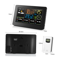 Dr. Phone-DrPhone WeatherTime – Digitale Wifi Weerstation – Met Mobiele App – Indoor & Outdoor Temperatuur – Barometer€ 89,95€ 74,34Home