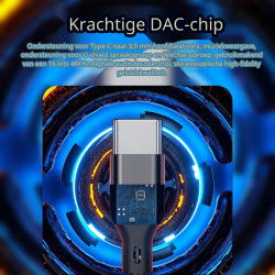 Dr. Phone-DrPhone SoundLink2 - USB-C naar 3.5mm Jack Adapter | DAC Chip HiFi Audio | Hoofdtelefoon Versterker | Voor Samsung/Android€ 14,95€ 12,36DrPhoneAudio kabel