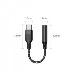 Dr. Phone-DrPhone SoundLink2 - USB-C naar 3.5mm Jack Adapter | DAC Chip HiFi Audio | Hoofdtelefoon Versterker | Voor Samsung/Android€ 14,95€ 12,36DrPhoneAudio kabel