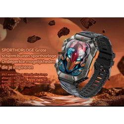 Dr. Phone-DrPhone ChronoWatchX2 – Robuuste Smartwatch | 2.0" HD | Bluetooth Bellen | Hoogtemeter | IP67 | 100+ Sportmodi€ 69,95€ 57,81DrPhoneSmartwatch
