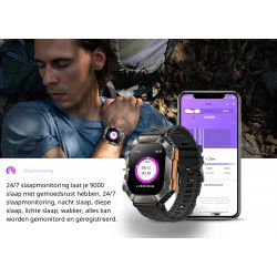 Dr. Phone-DrPhone ChronoWatchX2 – Robuuste Smartwatch | 2.0" HD | Bluetooth Bellen | Hoogtemeter | IP67 | 100+ Sportmodi€ 69,95€ 57,81DrPhoneSmartwatch