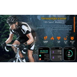 Dr. Phone-DrPhone ChronoWatchX2 – Robuuste Smartwatch | 2.0" HD | Bluetooth Bellen | Hoogtemeter | IP67 | 100+ Sportmodi€ 69,95€ 57,81DrPhoneSmartwatch