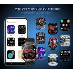 Dr. Phone-DrPhone ChronoWatchX2 – Robuuste Smartwatch | 2.0" HD | Bluetooth Bellen | Hoogtemeter | IP67 | 100+ Sportmodi€ 69,95€ 57,81DrPhoneSmartwatch
