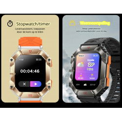 Dr. Phone-DrPhone ChronoWatchX2 – Robuuste Smartwatch | 2.0" HD | Bluetooth Bellen | Hoogtemeter | IP67 | 100+ Sportmodi€ 69,95€ 57,81DrPhoneSmartwatch