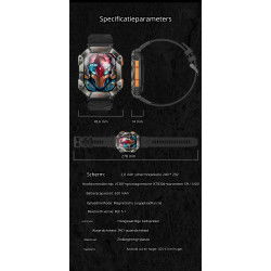 Dr. Phone-DrPhone ChronoWatchX2 – Robuuste Smartwatch | 2.0" HD | Bluetooth Bellen | Hoogtemeter | IP67 | 100+ Sportmodi€ 69,95€ 57,81DrPhoneSmartwatch