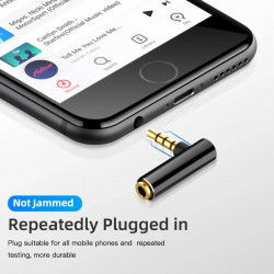 Dr. Phone-DrPhone AngleFlex 90 – 3.5mm Haakse Audio Adapter Verlengkabel 4-Pins AUX Jack Vrouw naar Man – Headset Converter€ 9,95€ 8,22DrPhoneAdapter/Converter