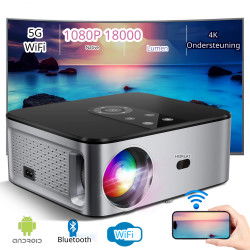 Dr. Phone-Elementkey BeamBurst – Beamer Projector – Full HD LED Projector – 700 ANSI Lumen – Home Theater - 40 Tot 250 Inch€ 379,95€ 314,01Beamer