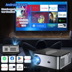 Dr. Phone-Elementkey BeamBurst – Beamer Projector – Full HD LED Projector – 700 ANSI Lumen – Home Theater - 40 Tot 250 Inch€ 379,95€ 314,01Beamer
