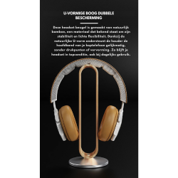 Dr. Phone-DrPhone Luxe Bamboe Headset Beugel – Koptelefoon Standaard met Hout Design – U Vorm - Zilver Base€ 27,95€ 23,10Koptelefoon Standaard8720118919484