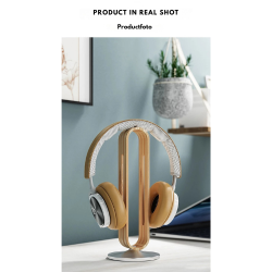 Dr. Phone-DrPhone Luxe Bamboe Headset Beugel – Koptelefoon Standaard met Hout Design – U Vorm - Zilver Base€ 27,95€ 23,10Koptelefoon Standaard8720118919484