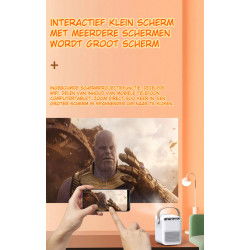Dr. Phone-Elementkey BEAM® LITE + Muis – WiFi Full HD Projector - 1080P Cinema – Android Beamer – 3300 Lumen - Airplay / DLNA - Zwart€ 179,95€ 148,72DrPhoneBeamer8720118662366