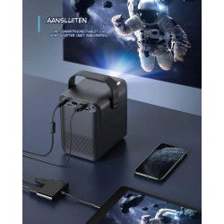 Dr. Phone-Elementkey BEAM® LITE + Muis – WiFi Full HD Projector - 1080P Cinema – Android Beamer – 3300 Lumen - Airplay / DLNA - Zwart€ 179,95€ 148,72DrPhoneBeamer8720118662366