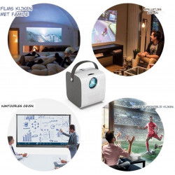 Dr. Phone-ELEMENTKEY BEAM2® PRO – Projector 640x480P – Android 6.0 Beamer - FULL HD – 150 ANSI lumen – NETFLIX – Bluetooth Speaker€ 149,95€ 123,93DrPhoneBeamer8720118090992