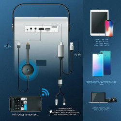 Dr. Phone-ELEMENTKEY BEAM2® PRO – Projector 640x480P – Android 6.0 Beamer - FULL HD – 150 ANSI lumen – NETFLIX – Bluetooth Speaker€ 149,95€ 123,93DrPhoneBeamer8720118090992